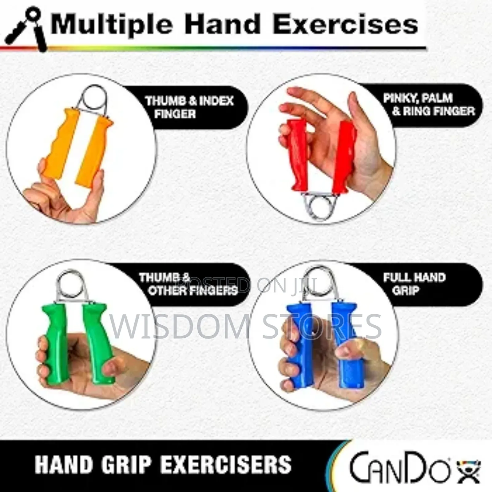 Plastic Handle Hand Gripper