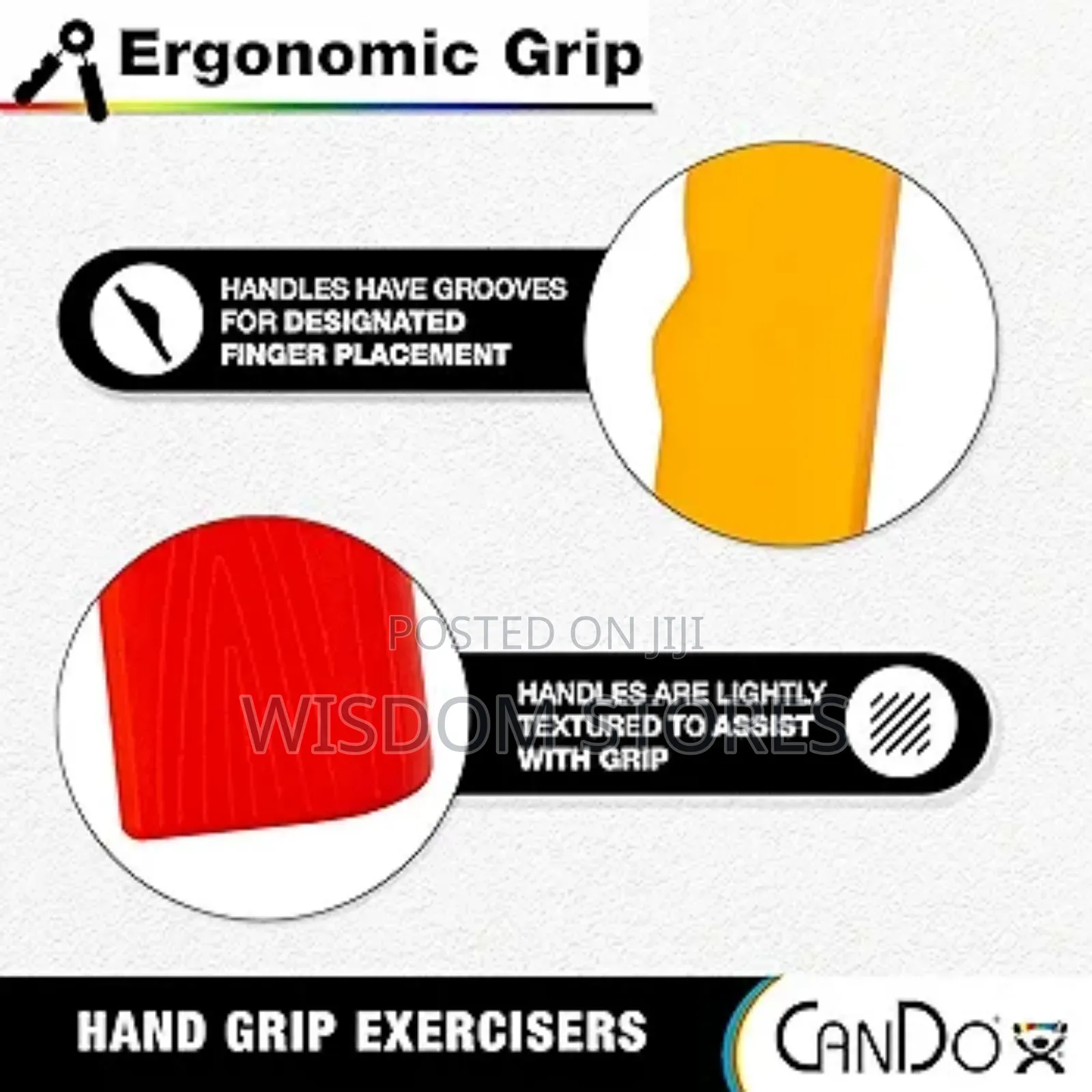Plastic Handle Hand Gripper