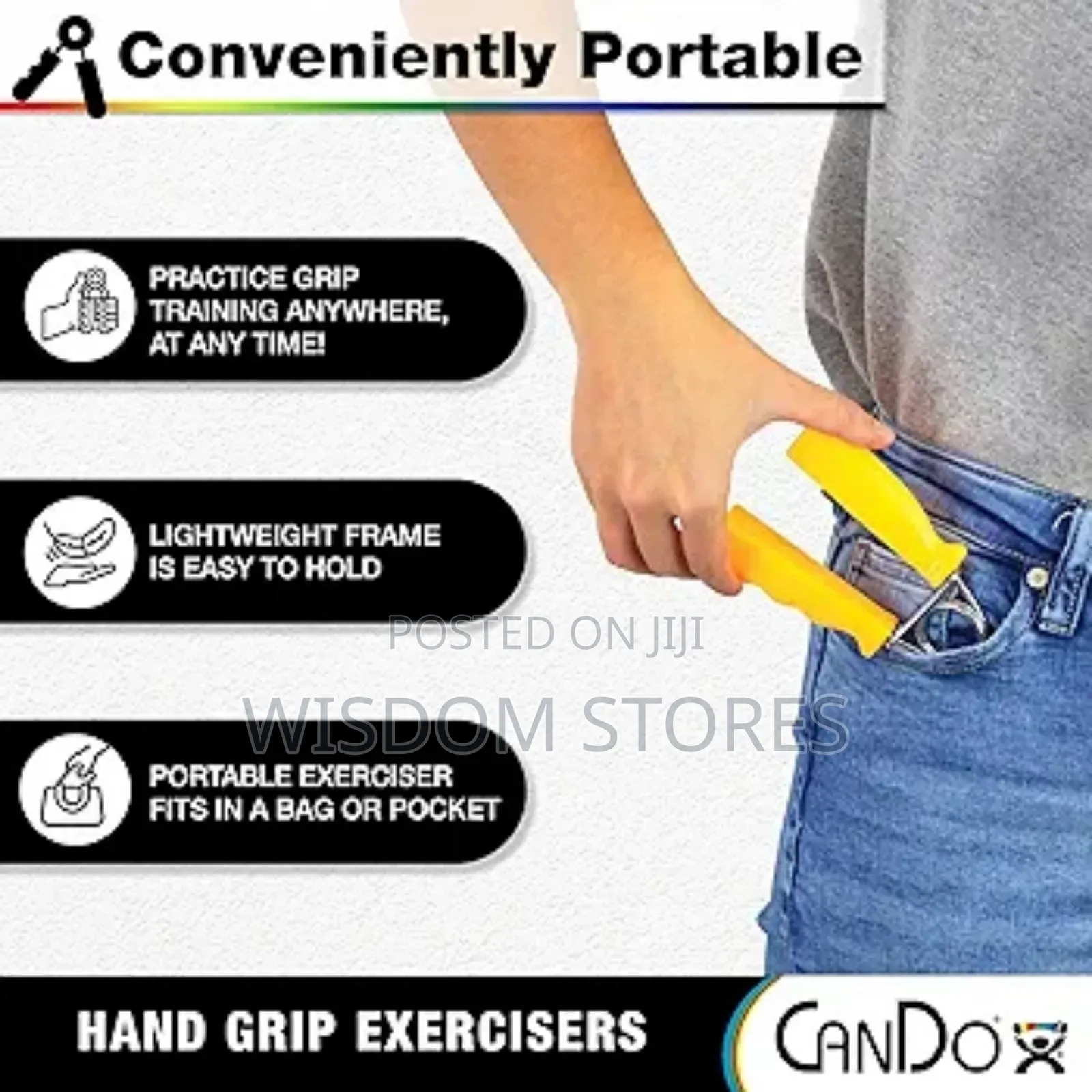 Plastic Handle Hand Gripper