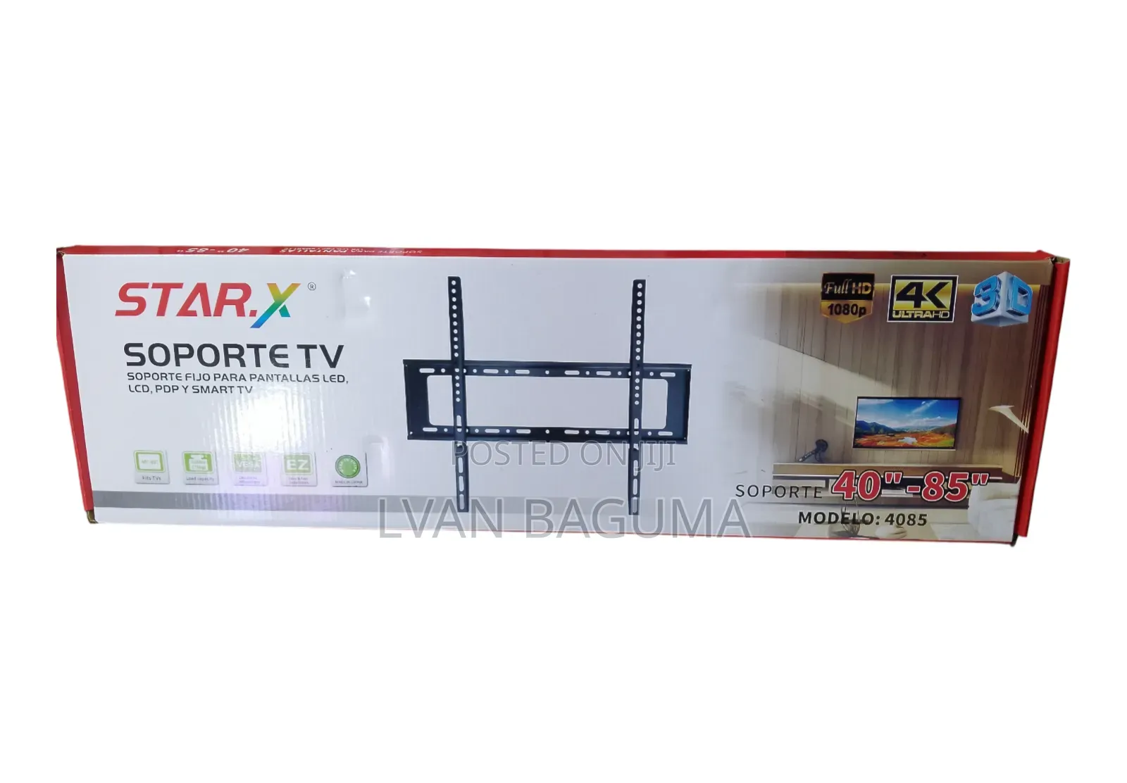 Led, Lcd, Pdp Flat Panel Tv Wall Mount - "40 - 85" Inches.