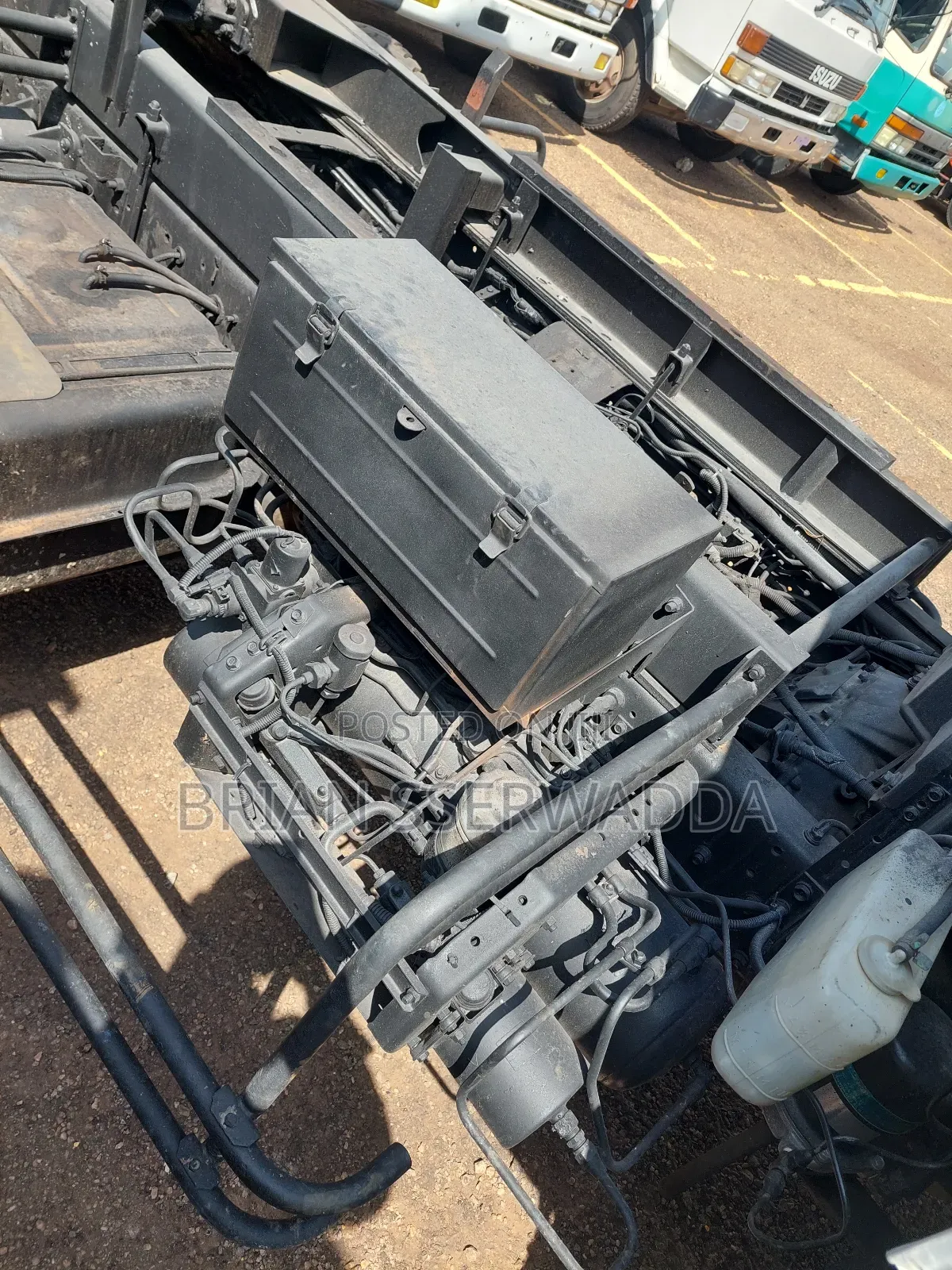 Isuzu Forward Dumper 6he1 Engine With the Best Engine Performance