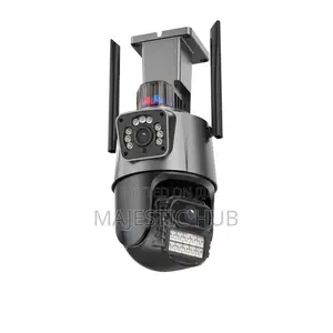 V380 Outdoor Dual Lens Wifi Surveillance CCTV Waterproof, Night Vision