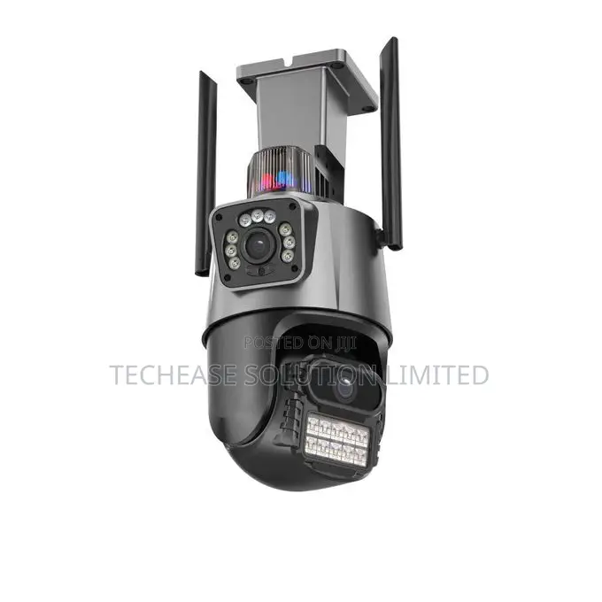 V380 Outdoor Dual Lens Wifi Surveillance CCTV Waterproof, Night Vision