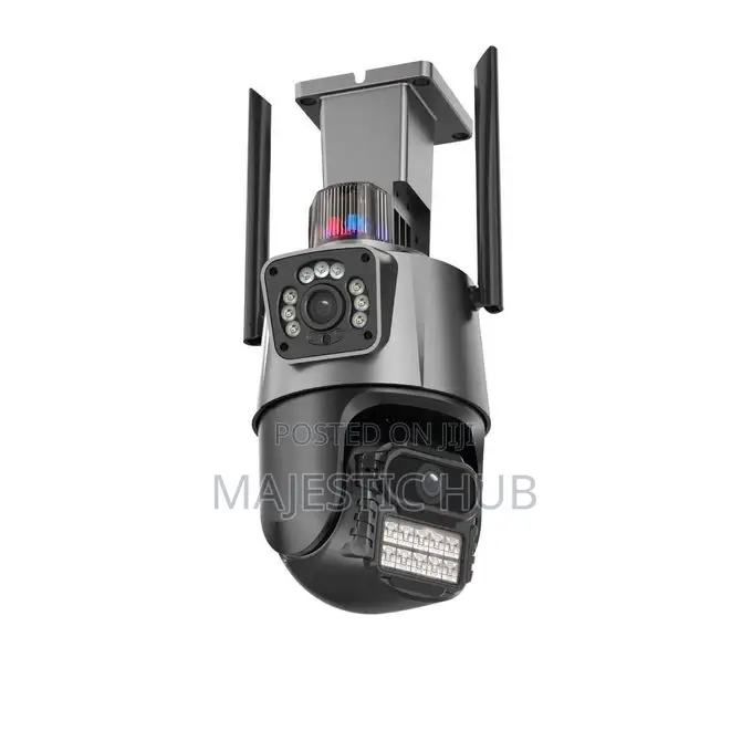 V380 Outdoor Dual Lens Wifi Surveillance CCTV Waterproof, Night Vision