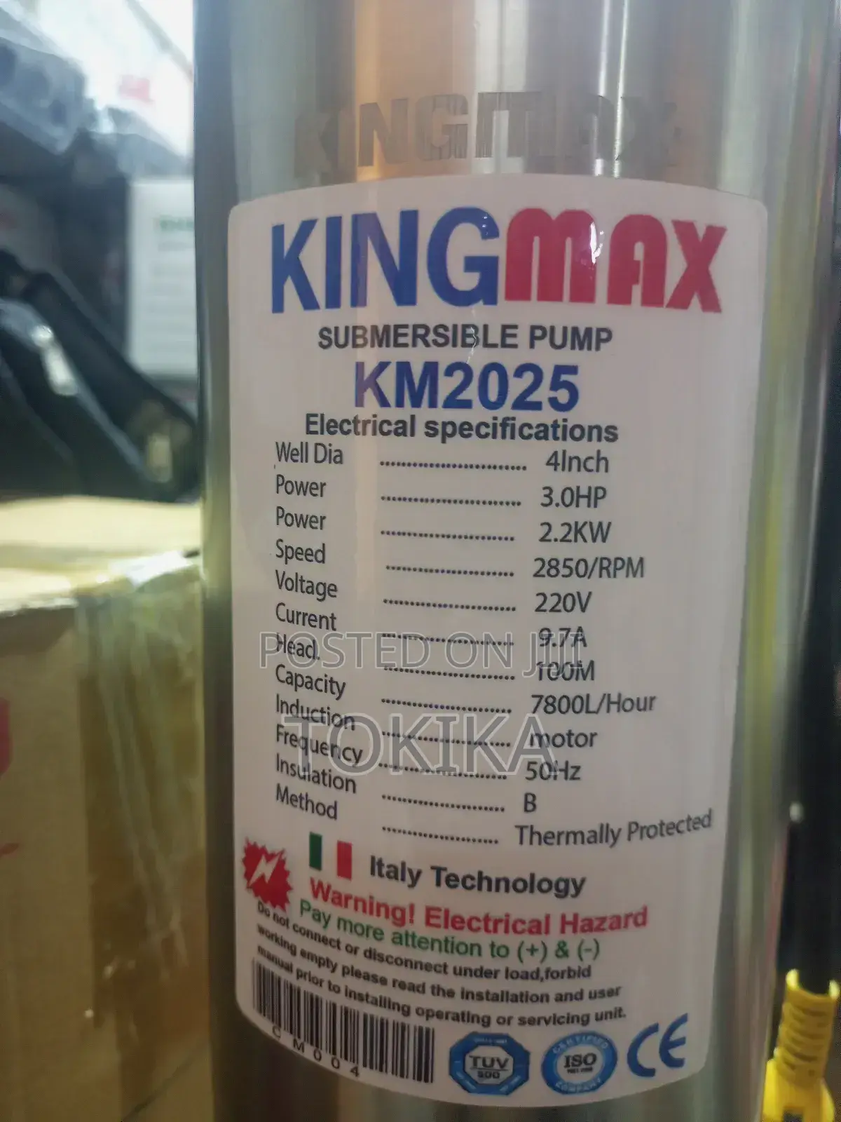 Kingmax Water Pump 100meters ( 320 Ft) Heavy Duty
