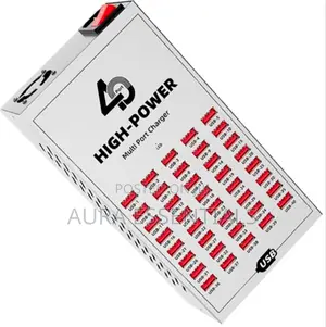 40-Port Usb Charging Station Designed for Simultaneous Charging