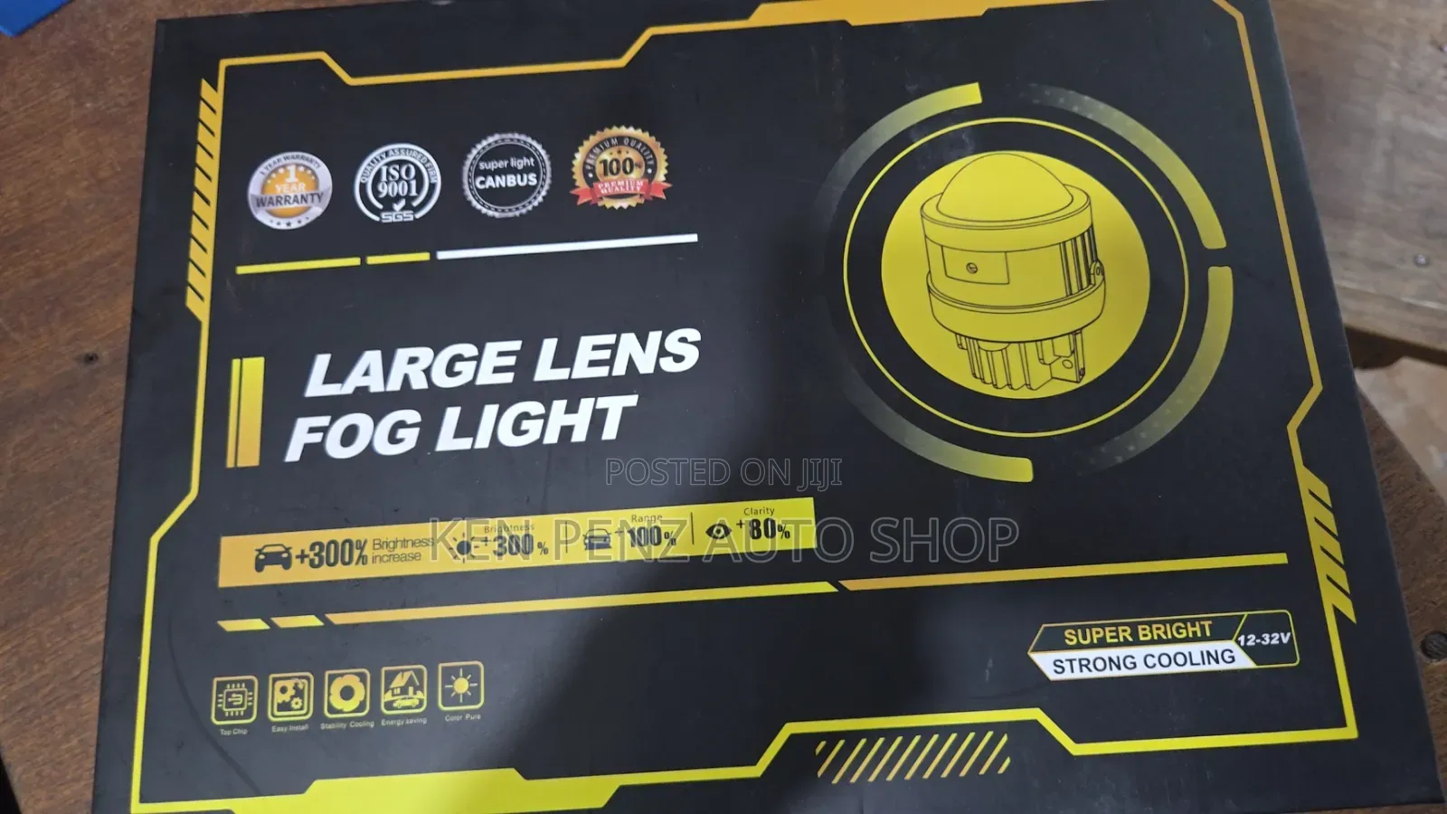 Led Bi Projector Foglights of Large Lenses and Different Colors