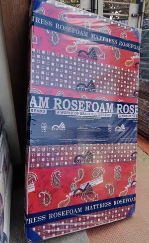3x6 6 Inches Rose Foam Mattress