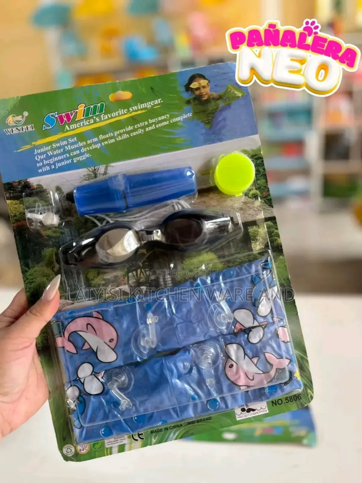 Junior Swim Set – Kids Swimming Gear Set For Fun Safety