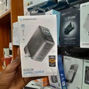 Powerology Voltflow Gan Wall Charger/140w Adapter
