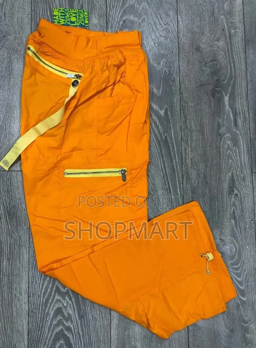 Zumba Wonder Cargo Ii Pants - Orange