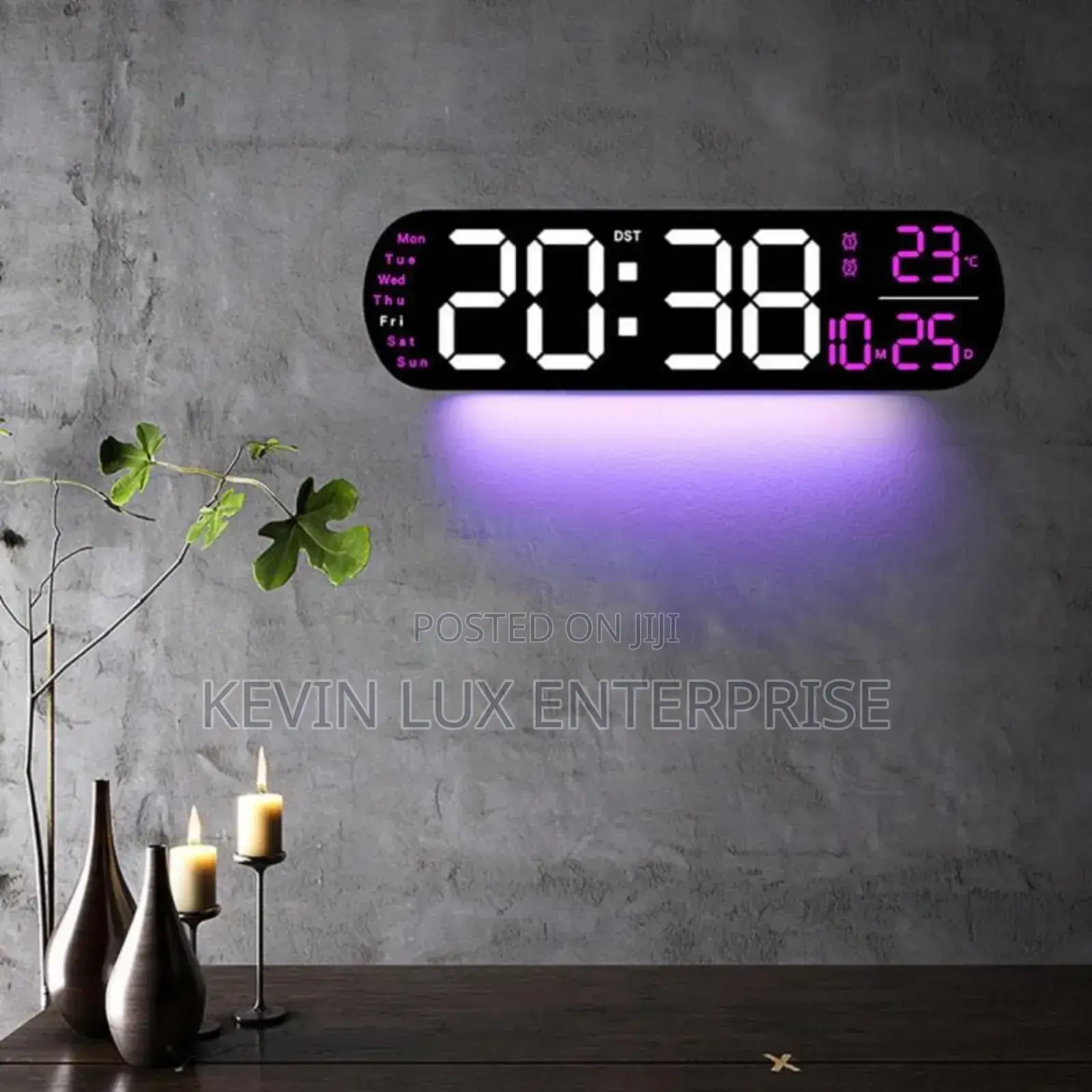 Digital Wall Clock