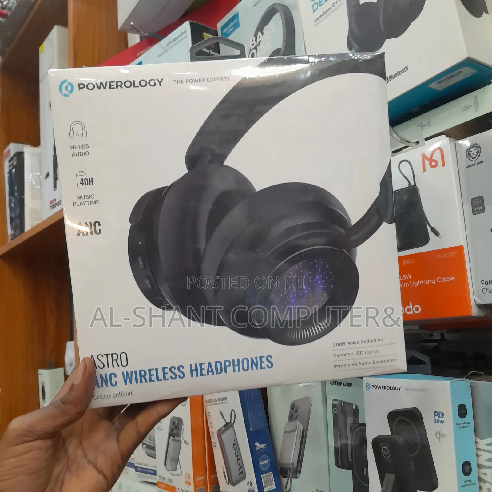 Powerology Astro Anc Wireless Headsets