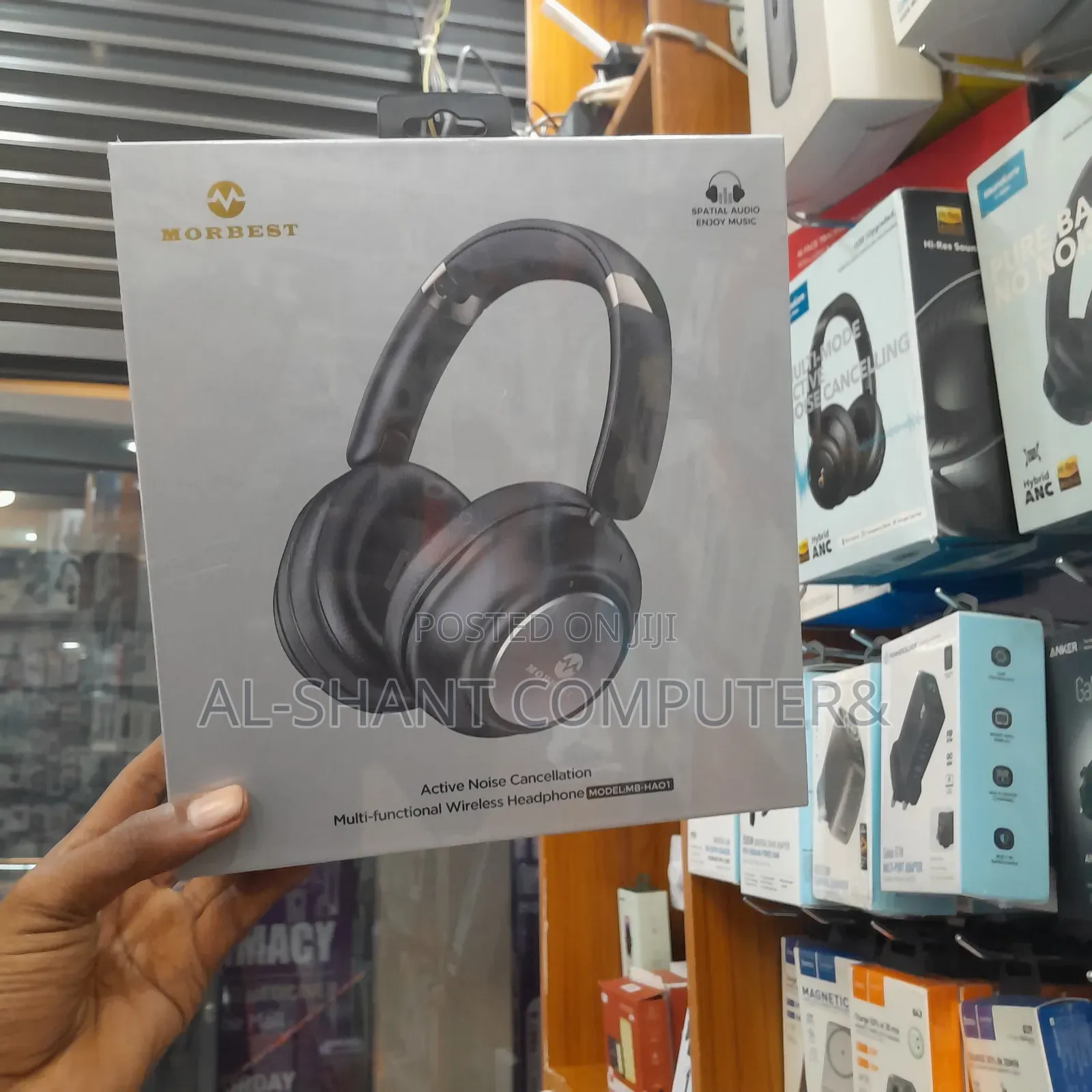 Morwenst Anc Wireless Headsets