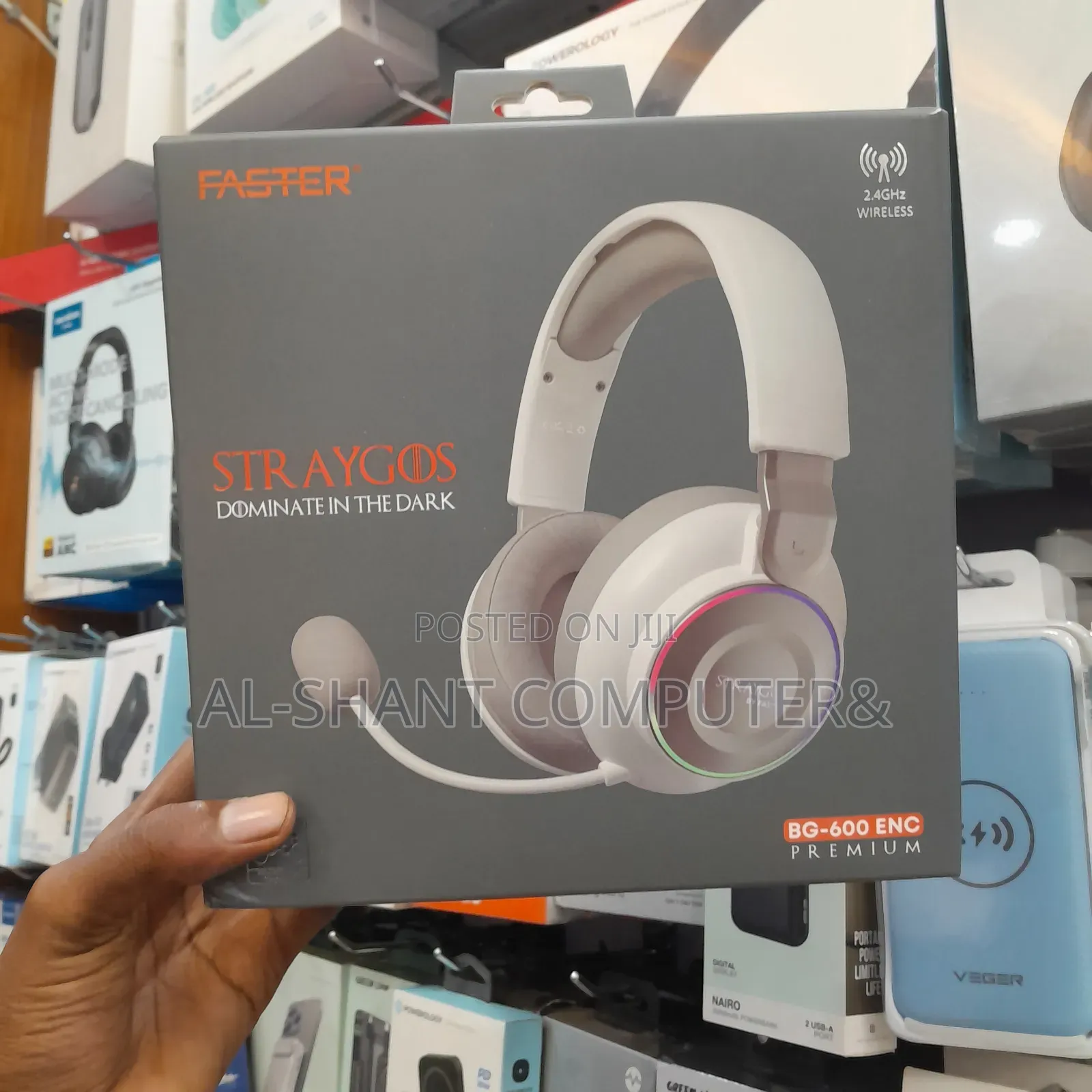 Faster Straygos Bg-600 Wireless Headset