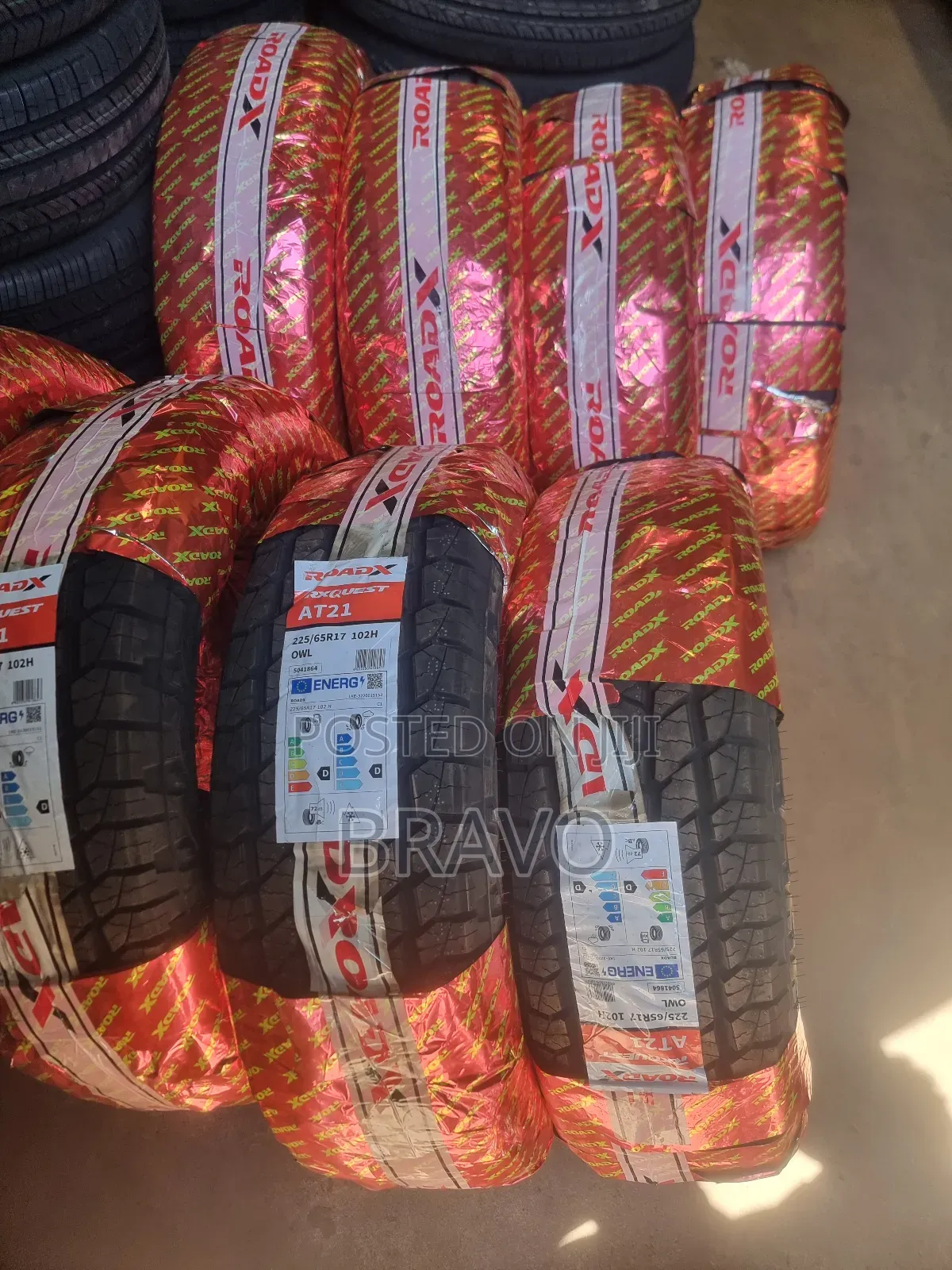 225/65r17 Roadx All Terrain Tires .