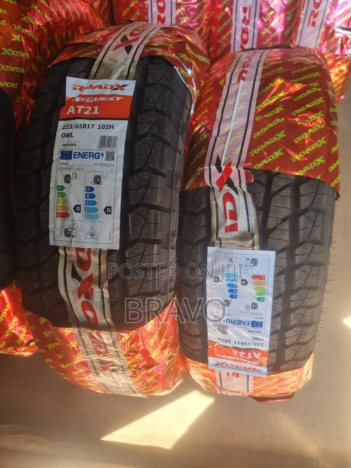 225/65r17 Roadx All Terrain Tires .