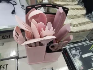 Silicone Kitchen Utensils and Knife Set