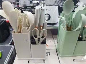 Silicone Kitchen Utensils and Knife Set