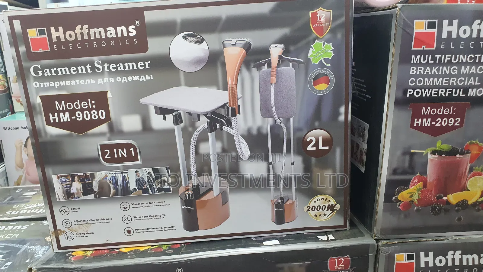 Garment Steamer 2 In 1 Commercial And Home Use