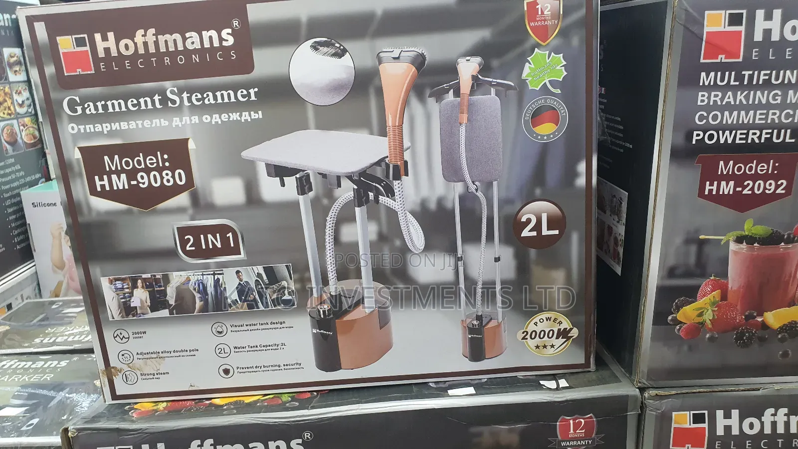 Garment Steamer 2 In 1 Commercial And Home Use