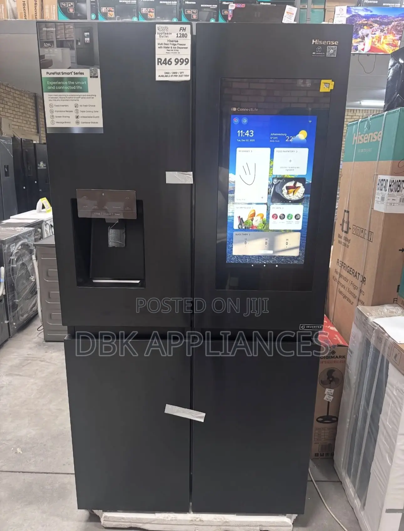 Hisense Refrigerator 680l Smart at a Good Price