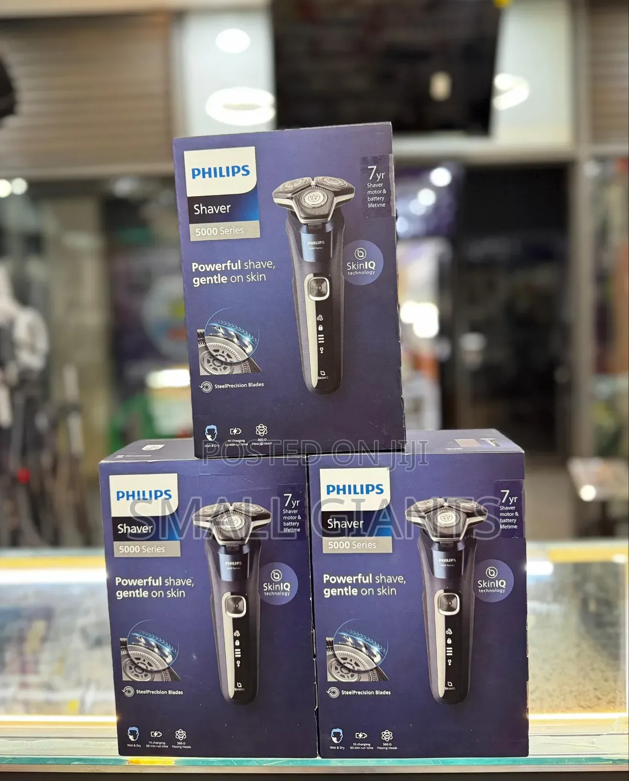 Philips Series 5000 S5885/25 Wet and Dry Rotary Shaver