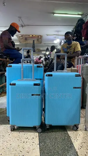 Set of Rubber Suit Cases 3