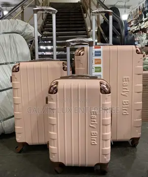 Rubber Suit Cases Set of 3 Pieces