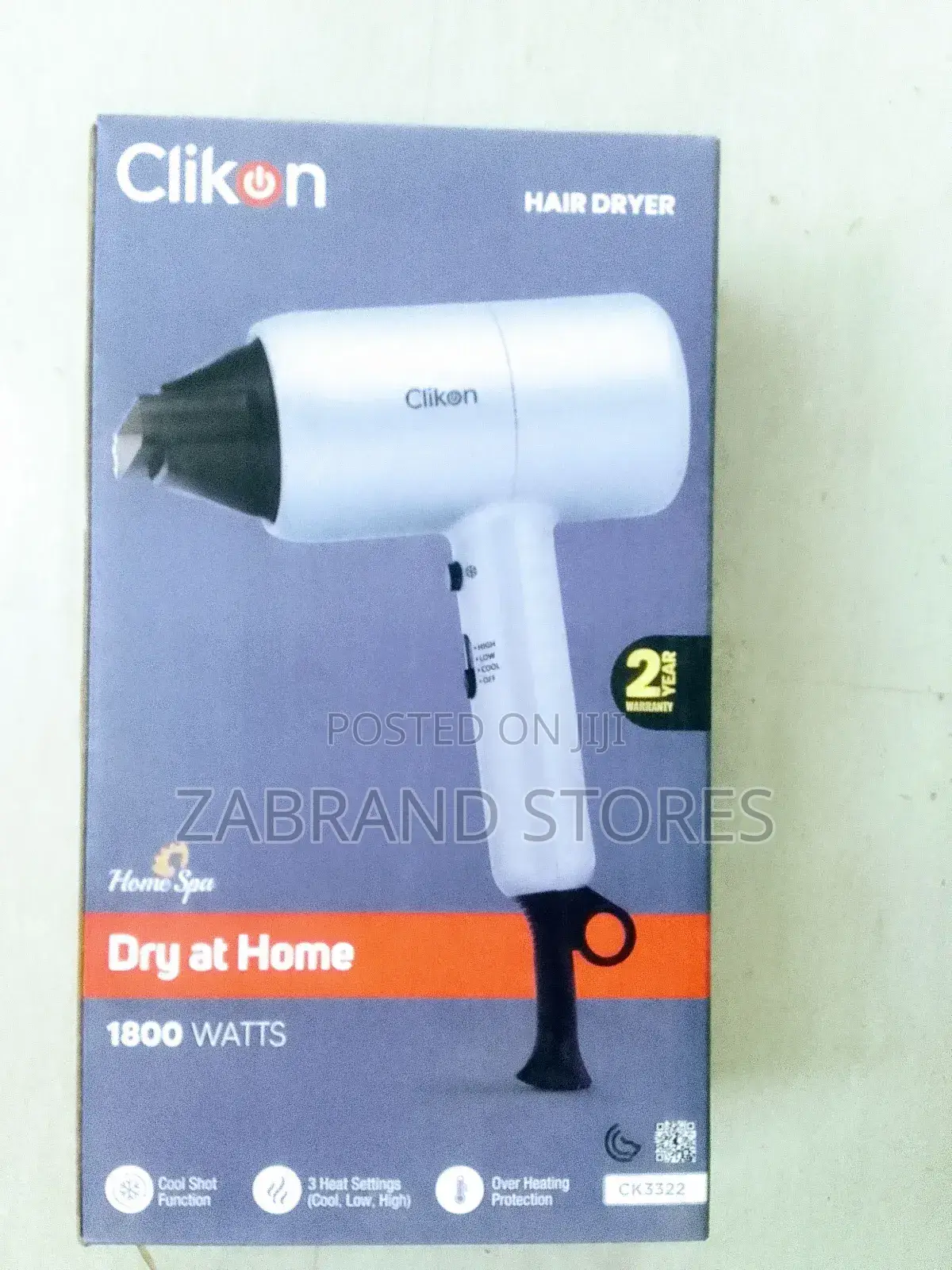Clikon Hair Dryer/ Premium 1800w Hair Dryer