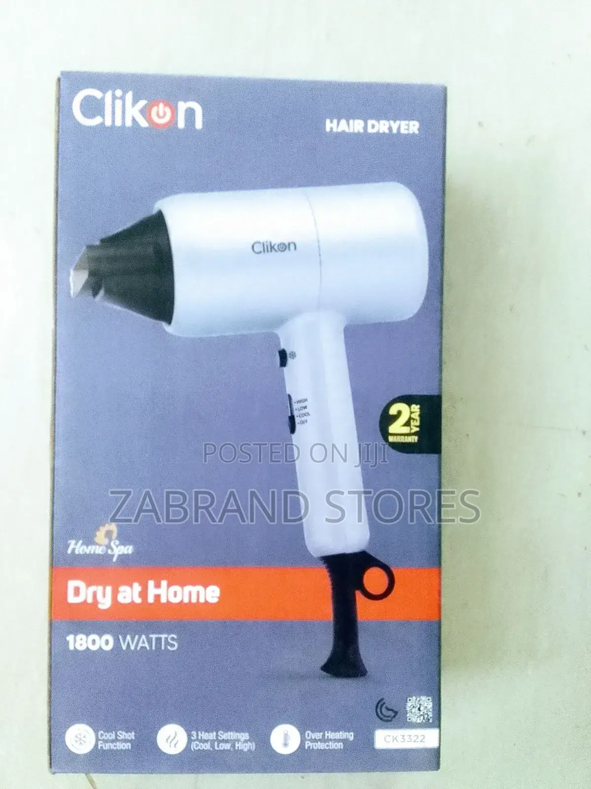 Clikon Hair Dryer/ Premium 1800w Hair Dryer