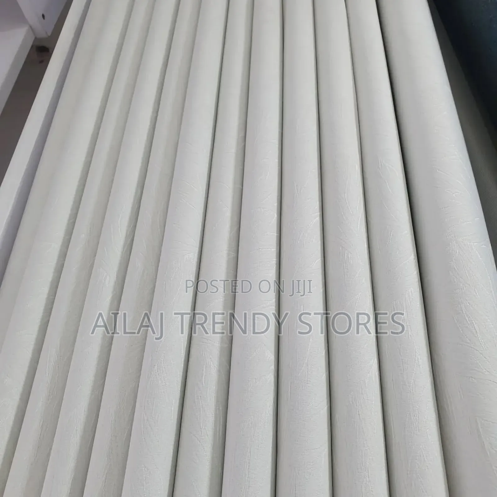 White-Biege Curtains Per Metre