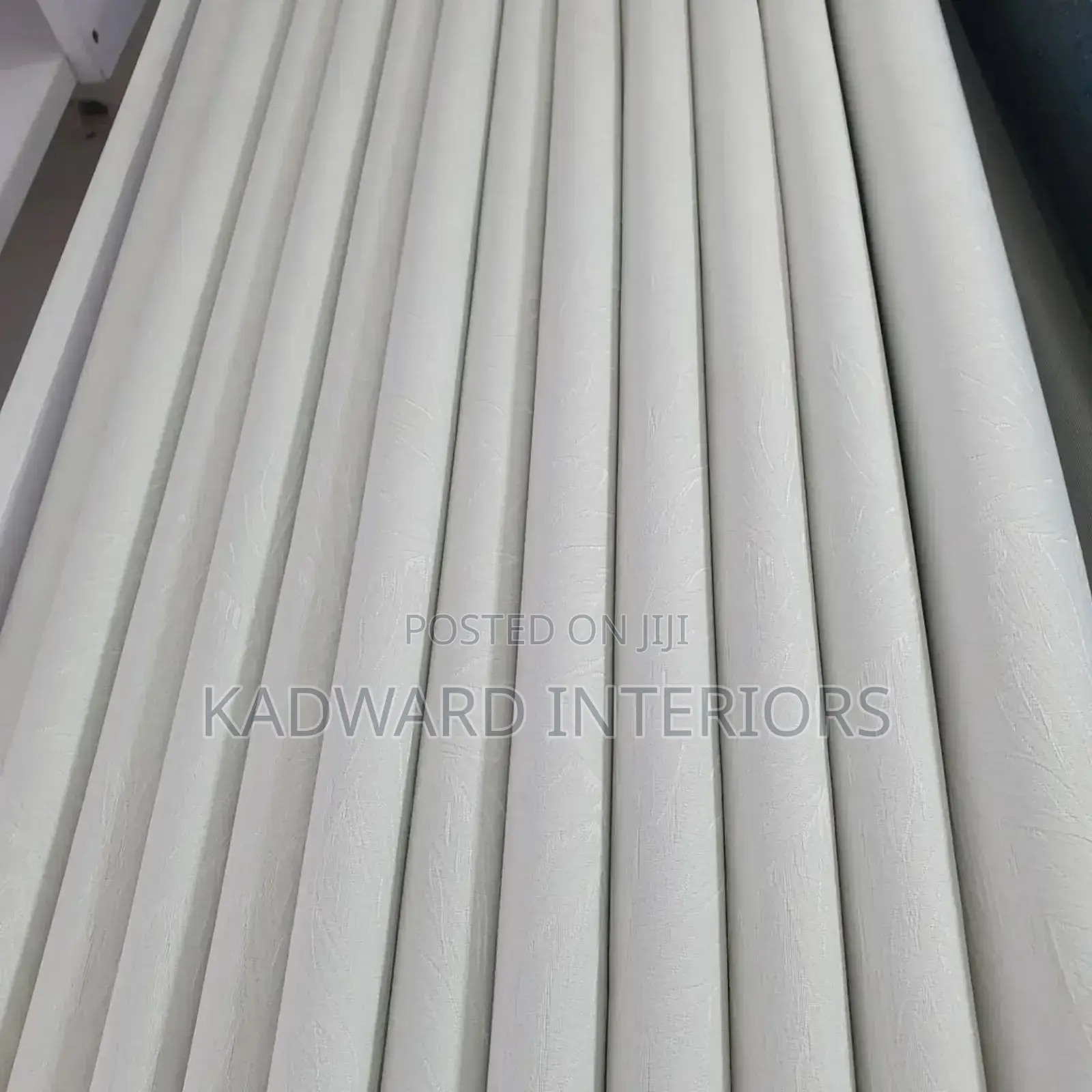 White-Biege Curtains Per Metre