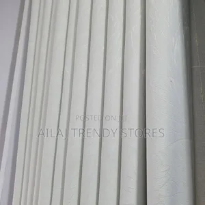 White-Biege Curtains Per Metre