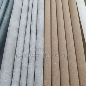 White-Biege Curtains Per Metre