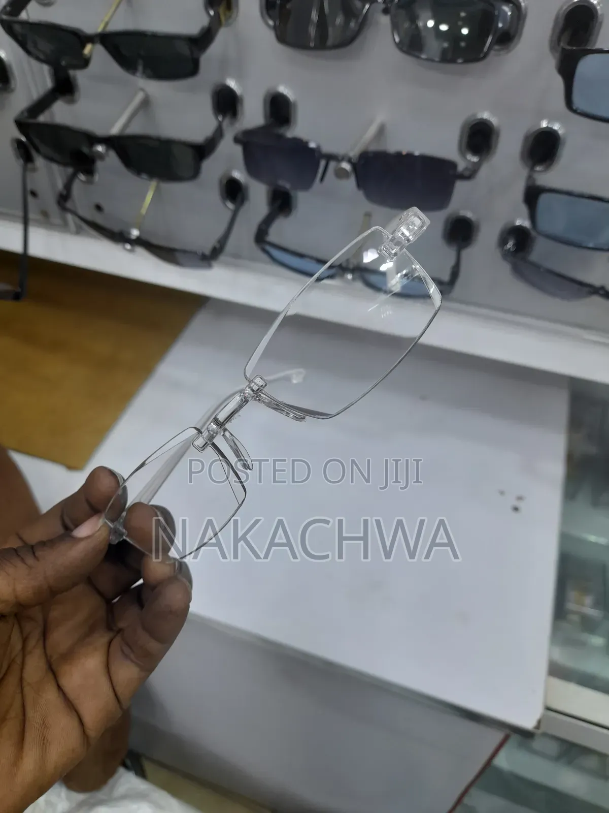Its Asimple Transparent Glass
