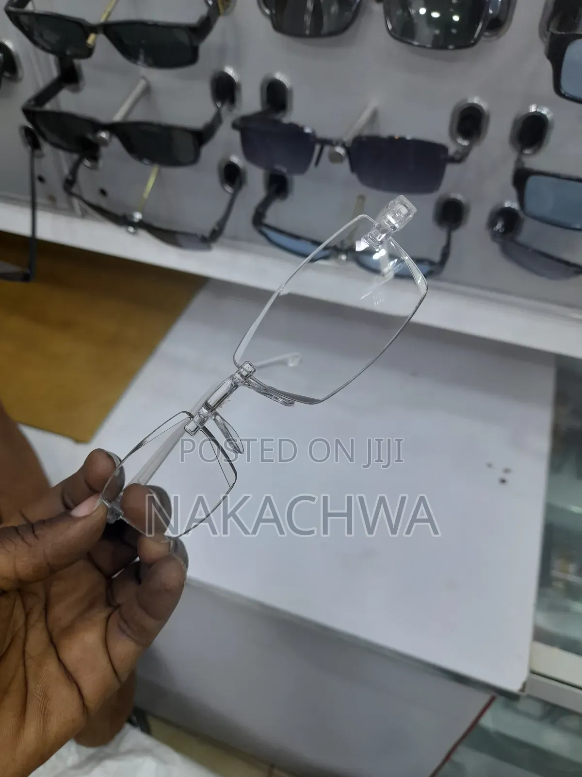 Its Asimple Transparent Glass