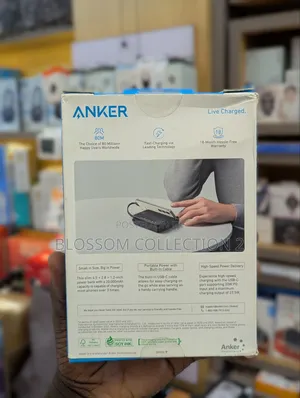 Anker 335 Power Bank 22.5w 20000mah Built-in Usb-C Cable -