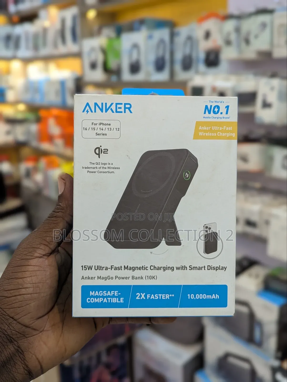 Anker Maggo 10000mah Ultra Fast Charging Power Bank With Qi2