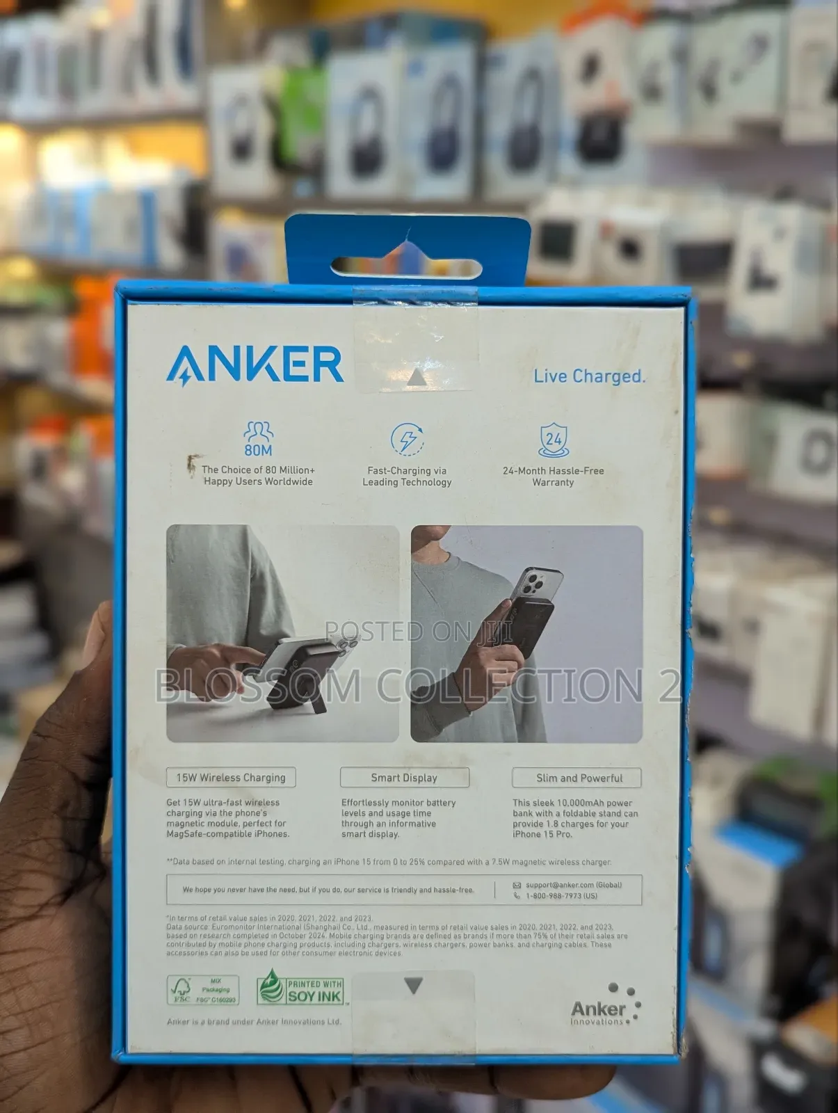 Anker Maggo 10000mah Ultra Fast Charging Power Bank With Qi2