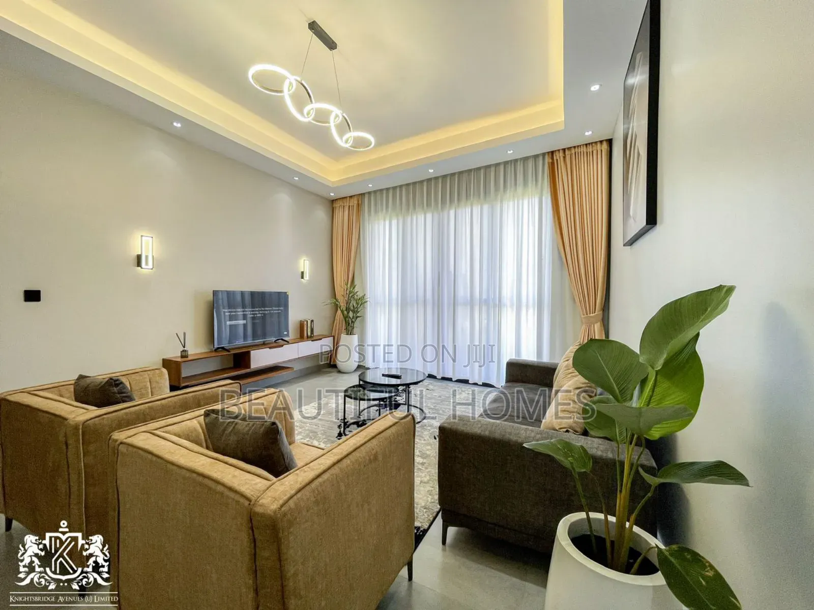 Furnished 1bdrm Condo in Kira for sale