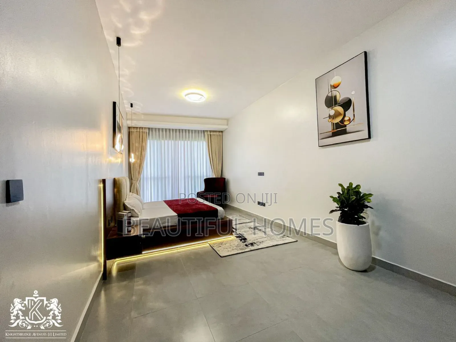 Furnished 1bdrm Condo in Kira for sale