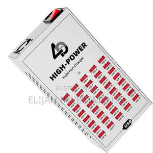 40-Port Usb Charging Station Designed for Simultaneous Charging