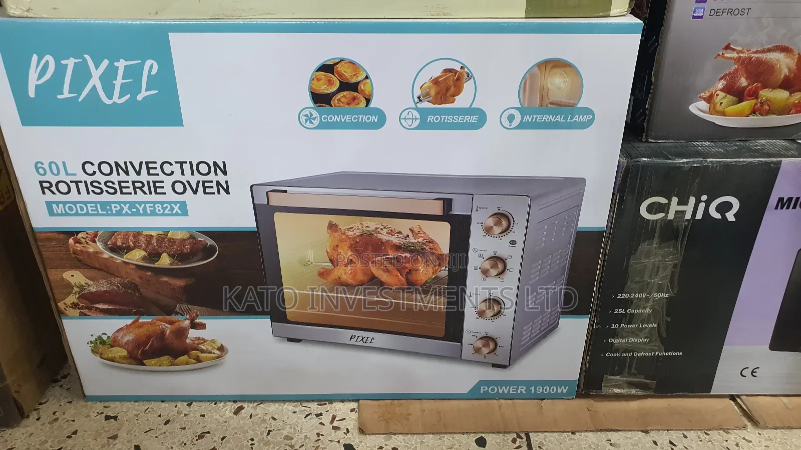 Pixel 60l Convection Rotisserie Oven
