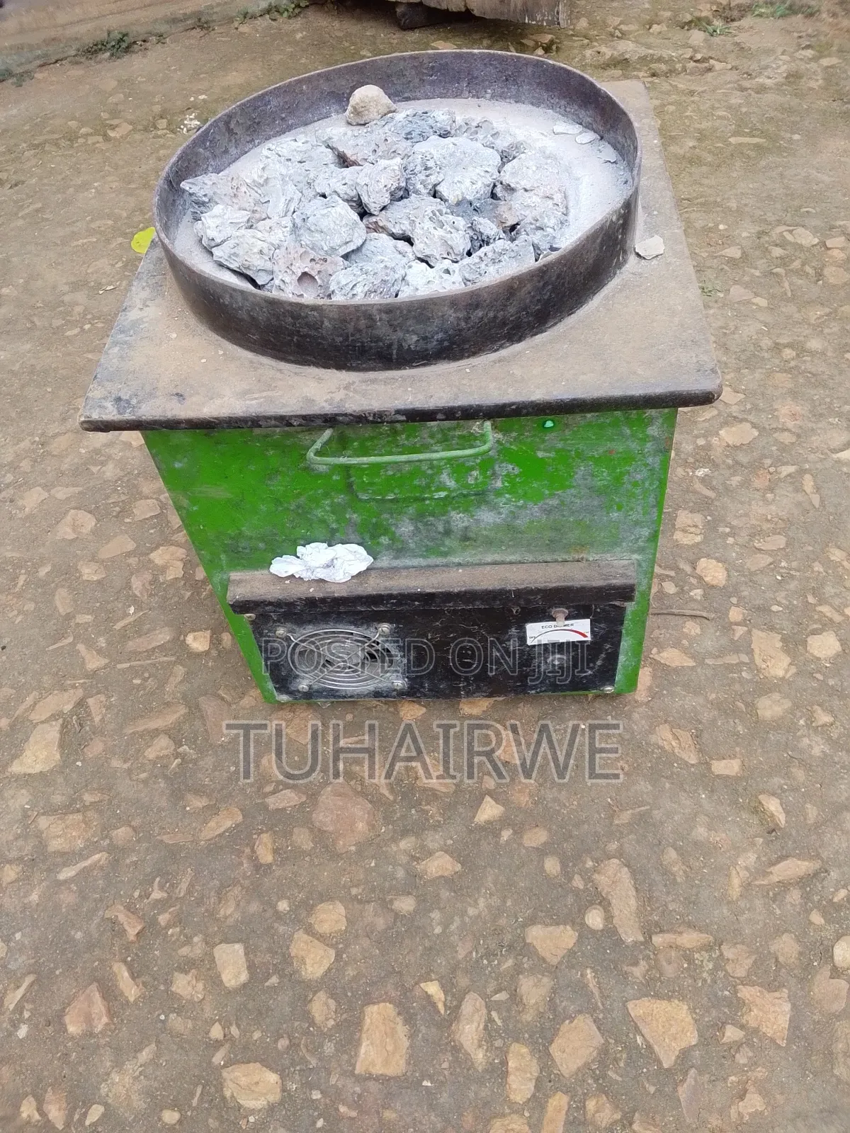 Volcanic Rock Stove
