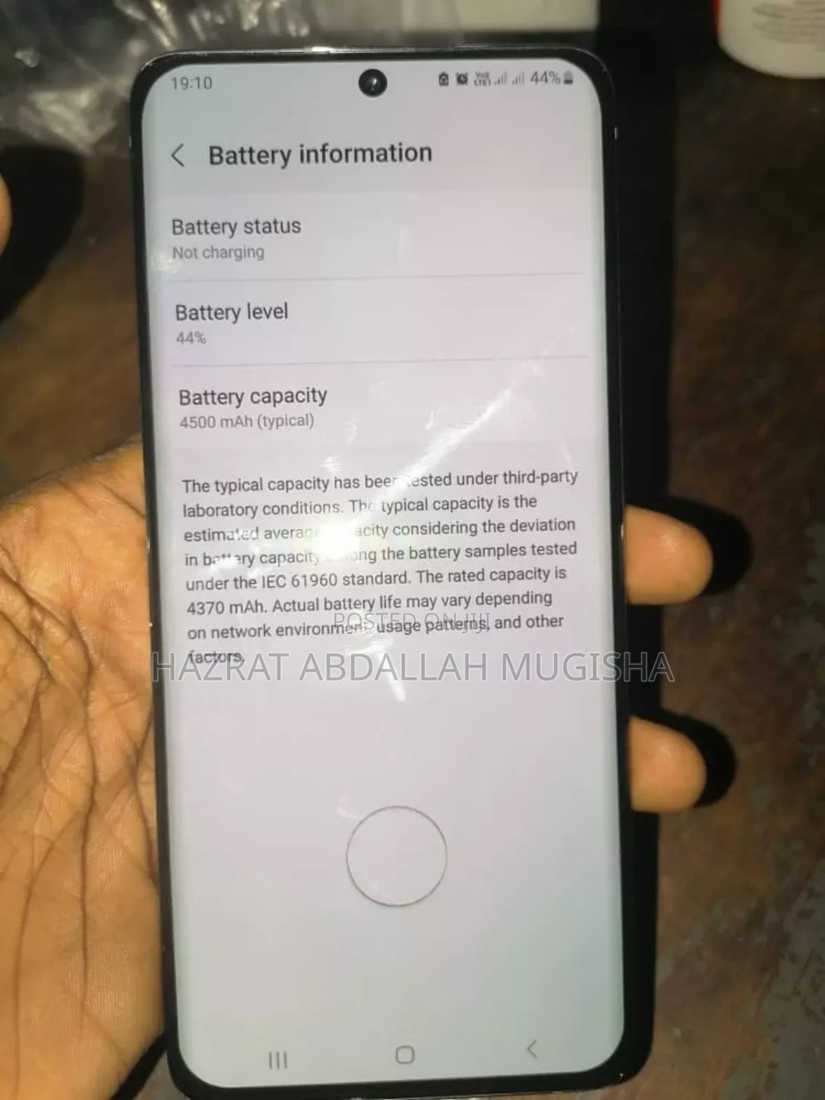 Samsung Galaxy S20+ 128 GB Gray