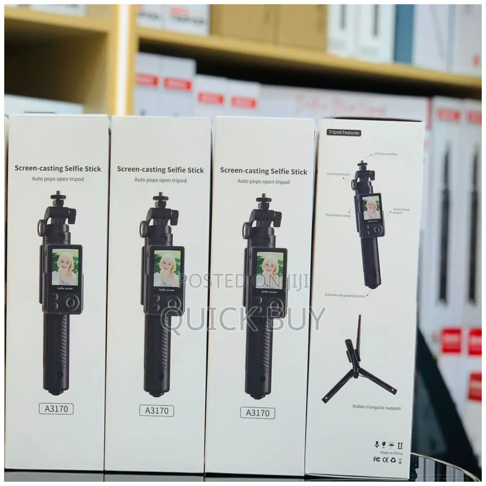 A3170 Screen Casting Selfie Stick
