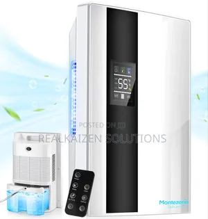 20l/Day Smart Compressor Dehumidifier With Air Purifier 2.2l H2o Tank