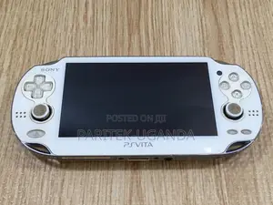 Ge1074 With Defects - Ps Vita PCH-1000 Crystal White Console Sony