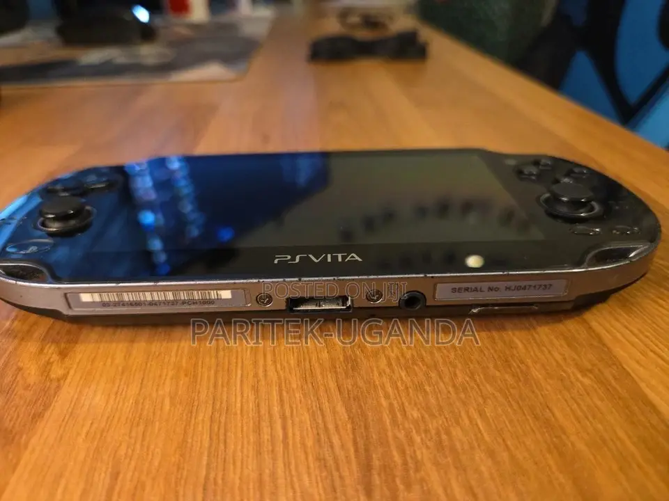 Playstation Ps Vita Console Wi-fi Model Crystal Black Pch-1000 Za01